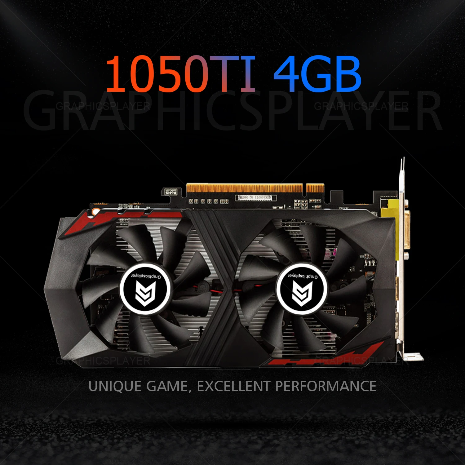 Graphics card original chip 1050TI 4GB 128BIT GDDR5 video card VGA For NVIDIA GTX PC game