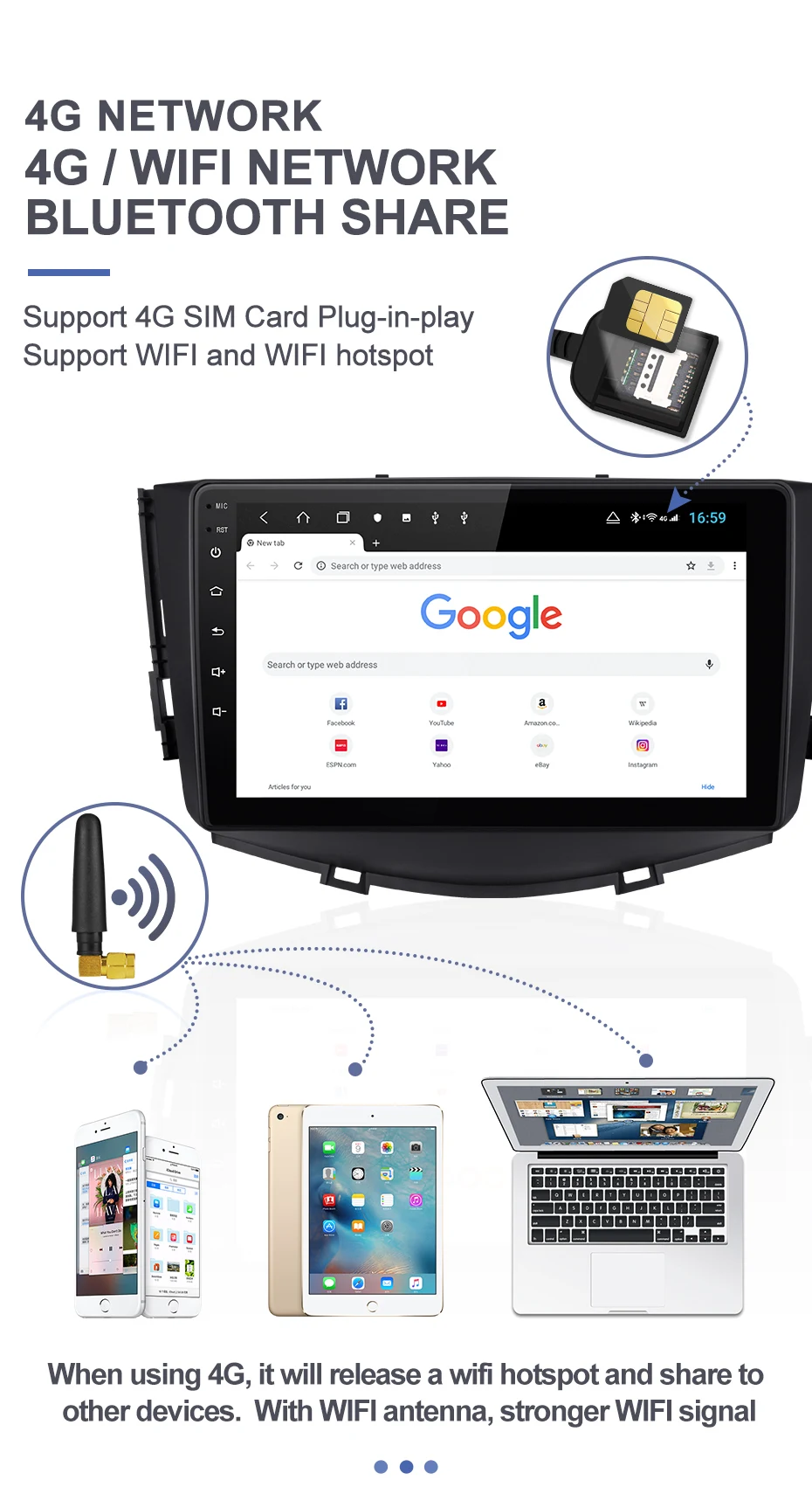 Cheap Isudar H53 4G Android 1 Din Auto Radio For Lifan/X60 Car Multimedia Player Octa Core RAM 4GB ROM 64GB GPS USB DVR Camera DSP 10