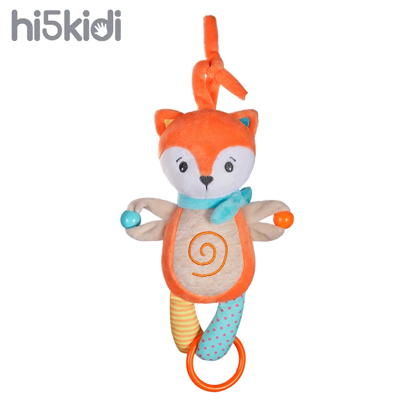 HI5KIDI маленькие набивные животные куклы с погремушками маленькая кукла лисы