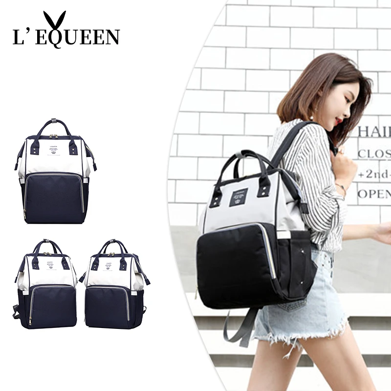 

Multi-function Backpack Mom Baby Mummy Maternity Nappy Bag Large Capacity Waterproof Outdoor Travel Diaper Bags For Baby Care