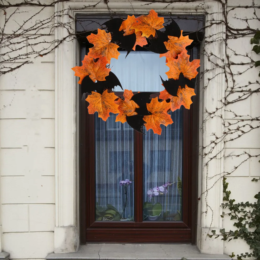 

Dozzlor Halloween Window Door Decoration Hanging Party House Halloween Ornamnet DIY Party Decorations Outdoor Supplies