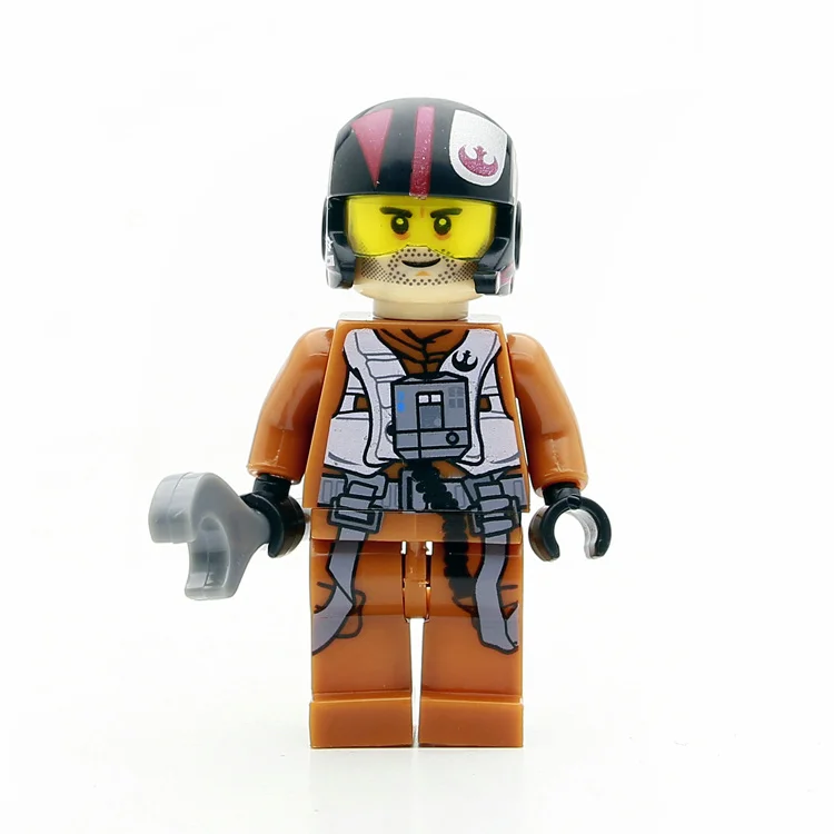SingleSale STAR WAR Chewbacca Chewie Wookiee Millennium Falcon Pilot Han Solo Yoda Darth Vader minifig строительные блоки