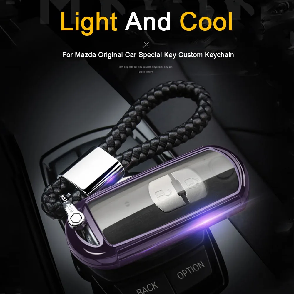 2/3/4 кнопки ТПУ Smart Cover для Mazda 2 3 5 6 8 Axela Atenza CX3 CX4 CX5 CX7 CX9 RX MX Miata fob ключа автомобиля
