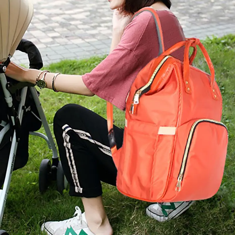 

Multi-Function Large Capacity Maternal And Child Backpack Outdoor Camping Hiking Durable 900D Oxford Cloth Waterproof Backpack