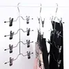 Multifunctional 4 Layer Stainless Steel Pants Hanger Rack Clip Skirt With 8 Clip 2