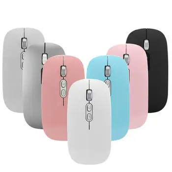

2.4Ghz Wireless Rechargeable Mouse Mute 800/1200/1600 DPI Ergonomic Computer Optical Mice for Home Office