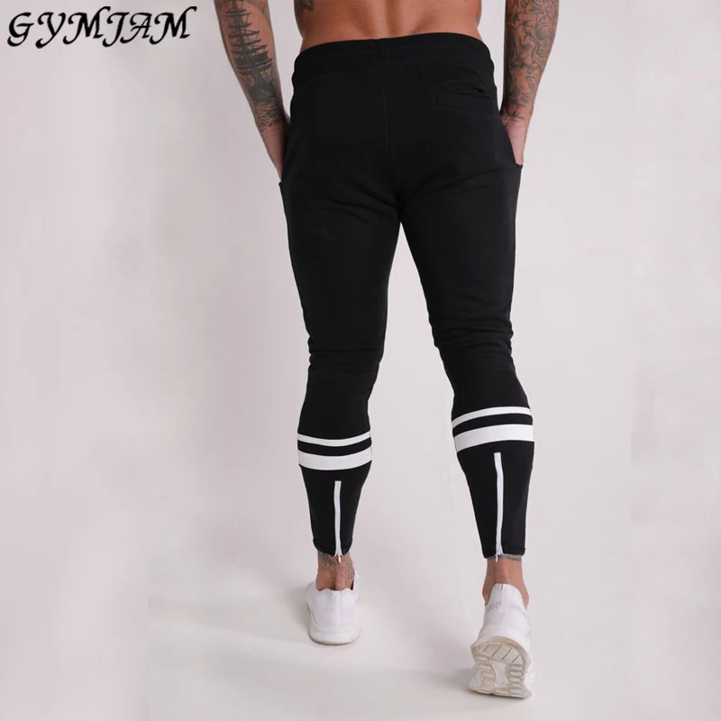 

Casual streetwear men's 2019 cotton men's fashion sportswear men's jogger fitness trousers bodybuilding men's clothing