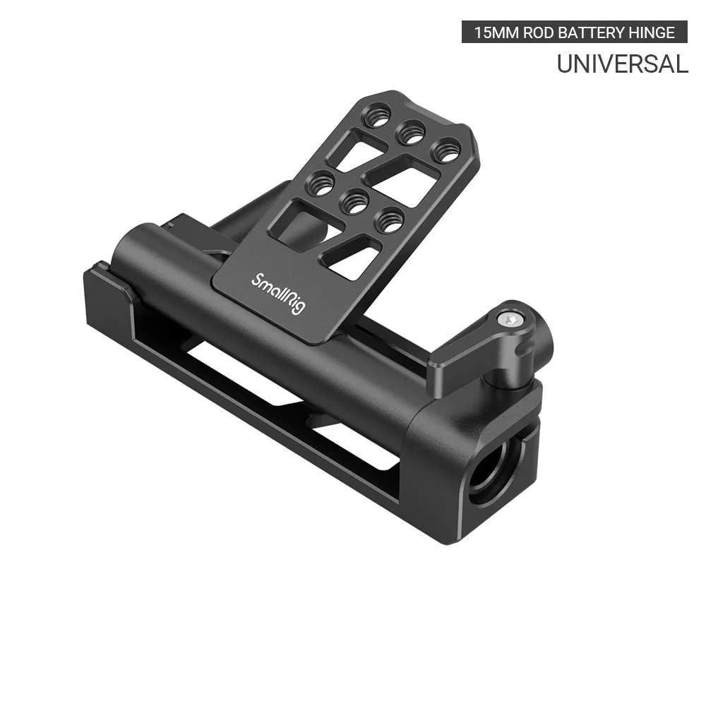 Dobradiça de Bateria com Haste 15mm com 1 Smallrig Dupla Buracos Rosqueados Leve & Portátil Ângulo Ajustável-2802 - 4-20 - Image 2