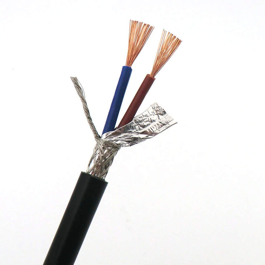 Shielded Wire Sheath Cable 2, 3, 4 Core 0.3mm² With Pure Oxygen Free
