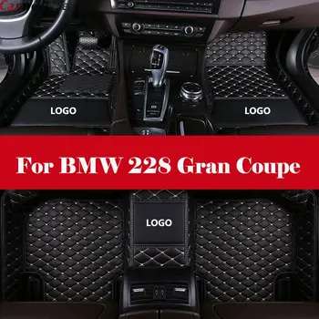 

Car Styling LHD car accessories car Floor Mats Leather Front&Rear Waterproof Car Floor Mat For BMW 228 Gran Coupe