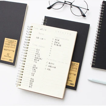 

A5 Weekly Monthly Recording Daily Notebook Office Writing Work Time Planner Travel Ring Binder To Do List Agenda Loose Leaf