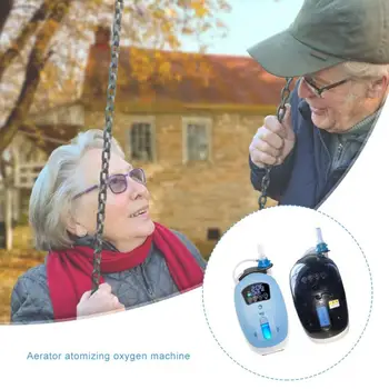 

2020 Aerator Oxygen Atomizer ABS 5L Oxygen Flow Adjustable Wet Atomizable Replenishing Moisture For Skin 1 Set