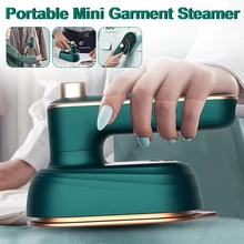 

2 in 1 Garment Steamer Mini Handheld Wrinkle Remover Wet & Dry Ironing Machine with 180 Degrees Rotating Handle for Home Travel