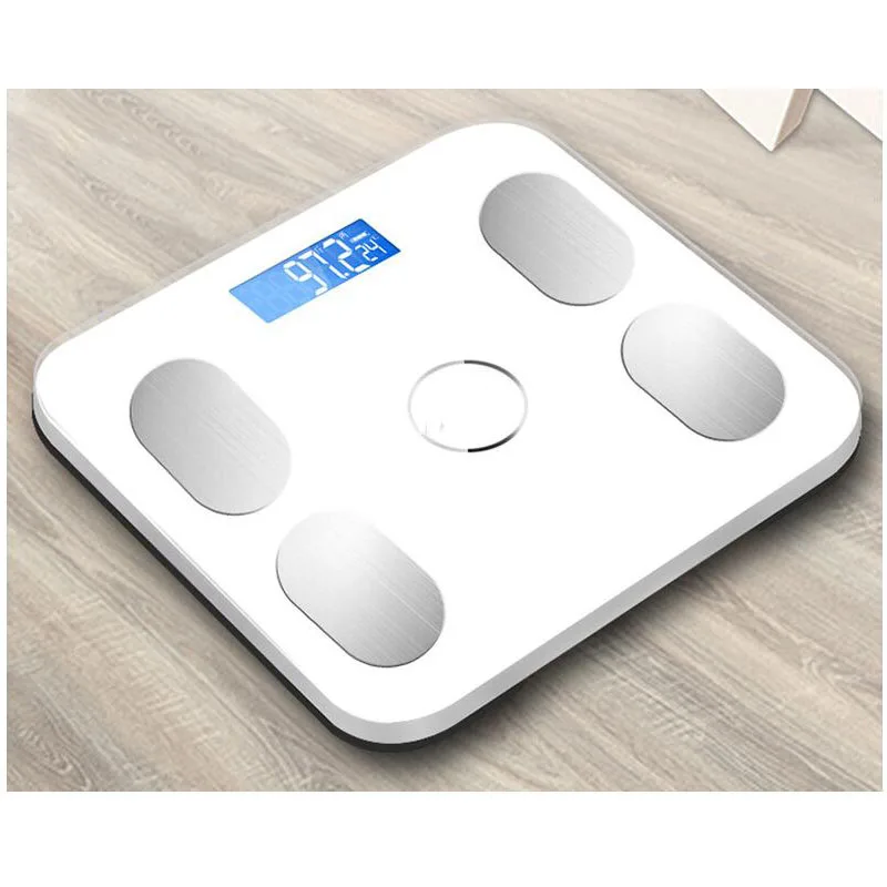 white 180 кг домашние точные Bluetooth умные весы, электронные весы для управления здоровьем человека, весы для жиров и жира - Цвет: white