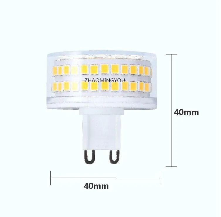 Новый Диммируемый G9 AC 110 В 220 10 Вт 90 светодиодный S SMD2835 без мерцания светильник 900LM