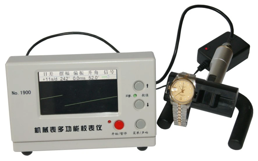 Free Shipping! Weishi No.1900 Multifunction Timegrapher Mtg Watch Tester Watch Timing Machine