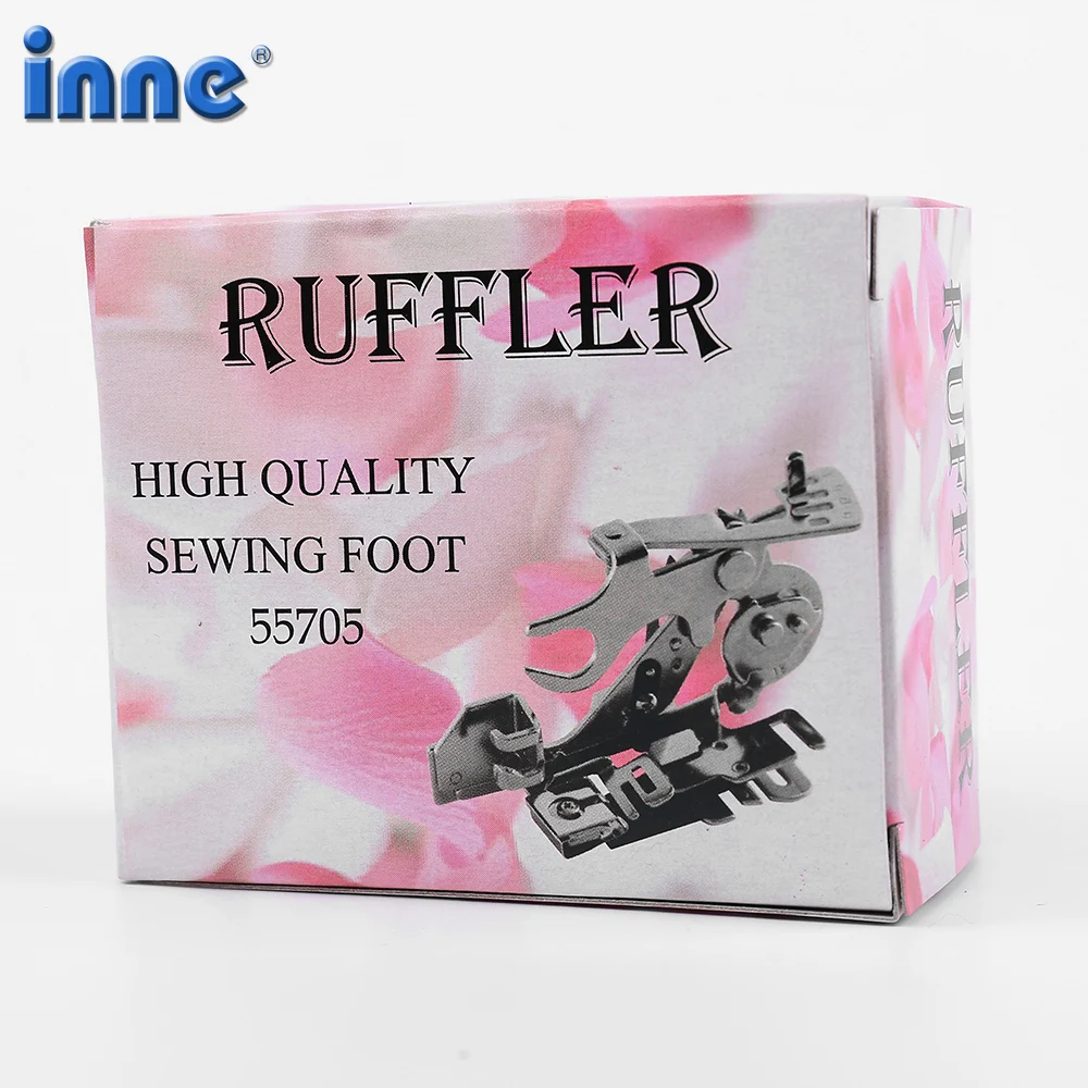 Sewing machine Household Ruffler Presser Foot supplies Low Shank Pleated Attachment Press Feet Accessories Model 55705 6