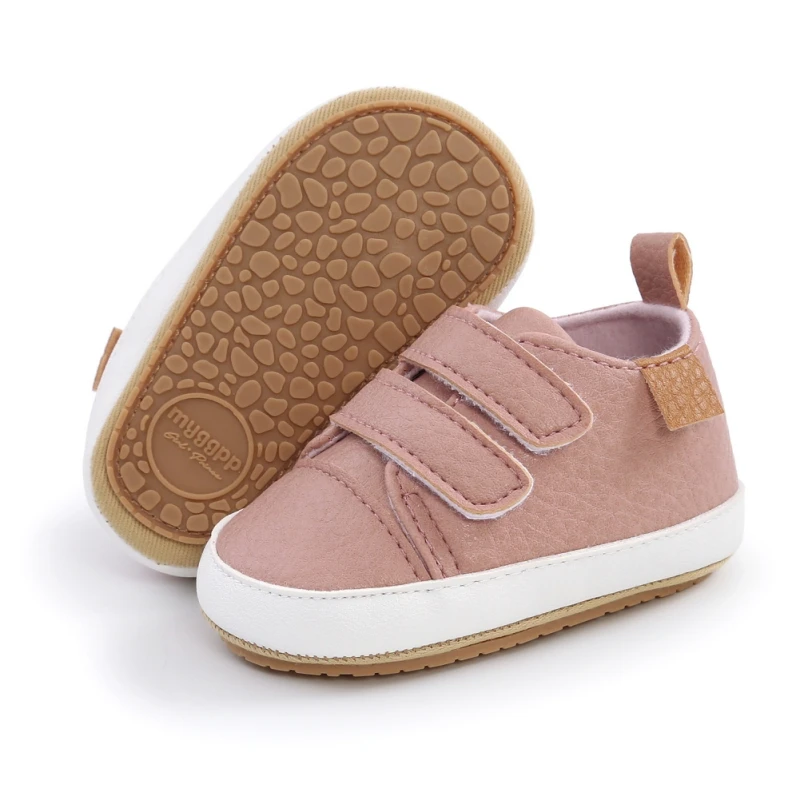 PU Casual Baby Shoes Kids Sneakers Baby Girl Boy Solid Color Kids Shoes