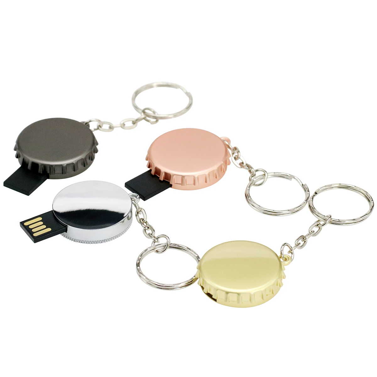 Металлический USB флеш накопитель в виде бутылки с пивом 8 ГБ 16 32 64 128 256