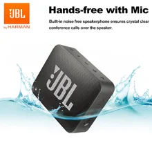 JBL GO2/GO3 Portable Shower Wireless Bluetooth Mini IPX7 Speaker With Mic Rechargeable Battery Speakers Waterproof Sport Outdoor