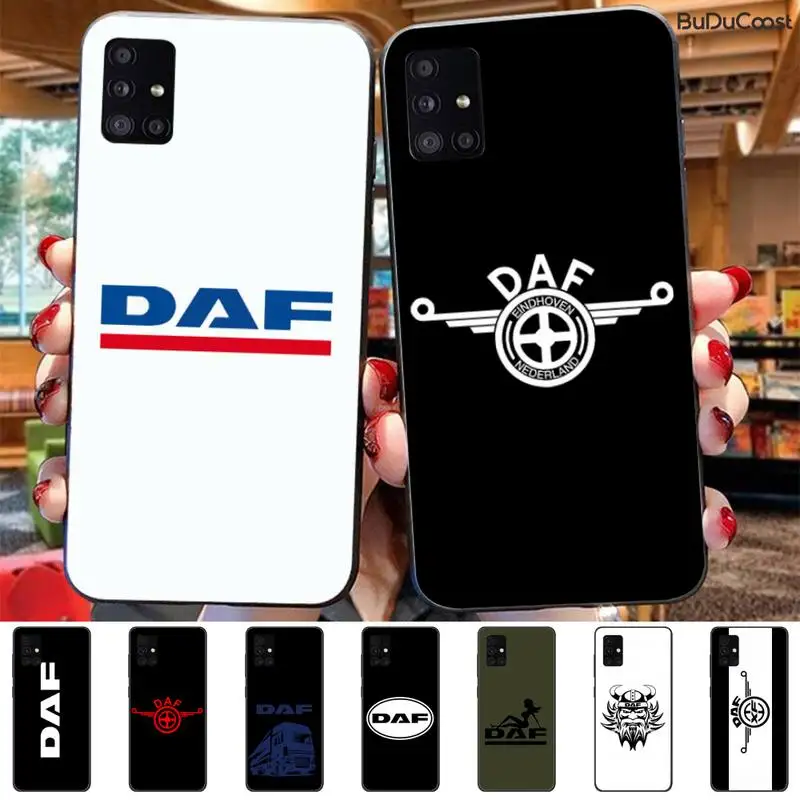 Чехол с логотипом DAF truck для Samsung Galaxy A50 A7 A8 A6 Plus A9 2018 A70 A20 A30 A40 | Мобильные телефоны и