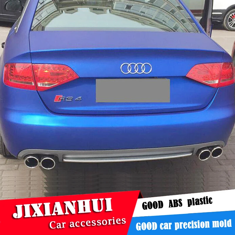 Задний спойлер для Audi A4 S4 2009-2014 задний RS4 ABS диффузор переднего бампера |
