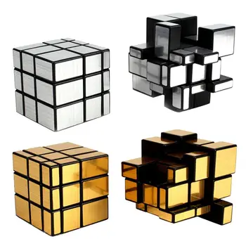 

Magic Mirror Cube Professional Gold Silver Cubo Magico Cast Coated Puzzle Speed Twist Learning And Education Toys