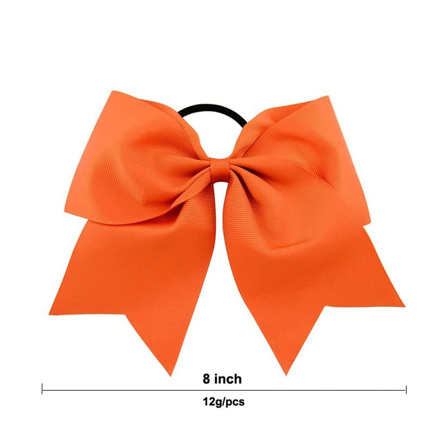 2pces7inchCheerbowWITHElalsticbandsGirlsWomenHairbands