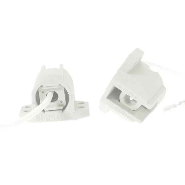 1Pair R7S Socket Ceramic Lamp Holder Base For Double-ended Metal