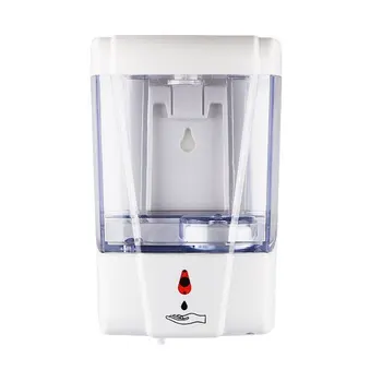 

Soap Dispenser Battery Powered 700ml Wall-Mount Auto Sensor Touch-free Kitchen Soap Lotion Pump for Kitchen Bathroom