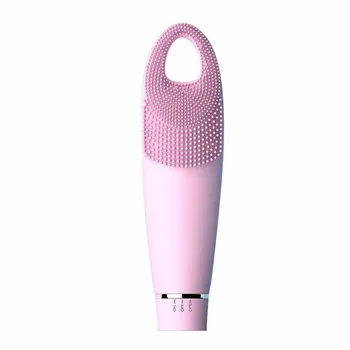 

Electric Silicone Face Cleansing Brush Face Cleansing Brush Ultrasonic Vibration Waterproof Skin Deep Washing Massage Brush