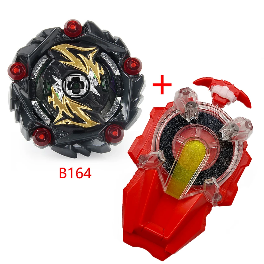 164beyblade+火石红黑发射器