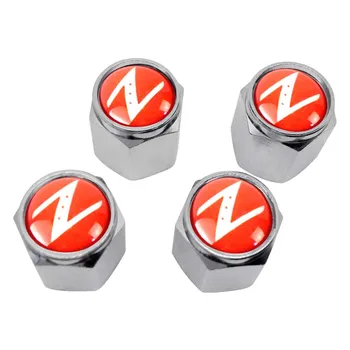 

For Nissan Logo X Trail T31 Tiida Leaf Sunny Note Qashqai Xterra Car Tire Valve Caps Wheels Valve Cover Decoration Accessories