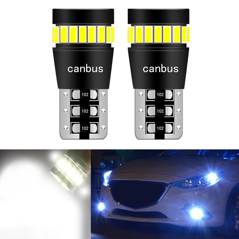 

T10 LED Canbus Bulb W5W 168 194 Clearance Parking Lights For Opel Astra h j g Corsa Zafira Insignia Vectra b c d
