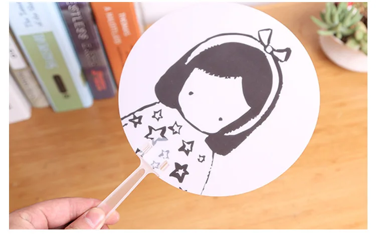 A299 Hot Selling Printing Plastic Fan Dollar Store Stall Supply Of Goods Yiwu Daily Use The Department Store