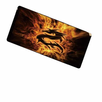 

Fire Dragon XL Speed/Control Version Large Gaming Locking Edge Mouse pad Keyboards Mat Computer Game Tablet Mouse Pad