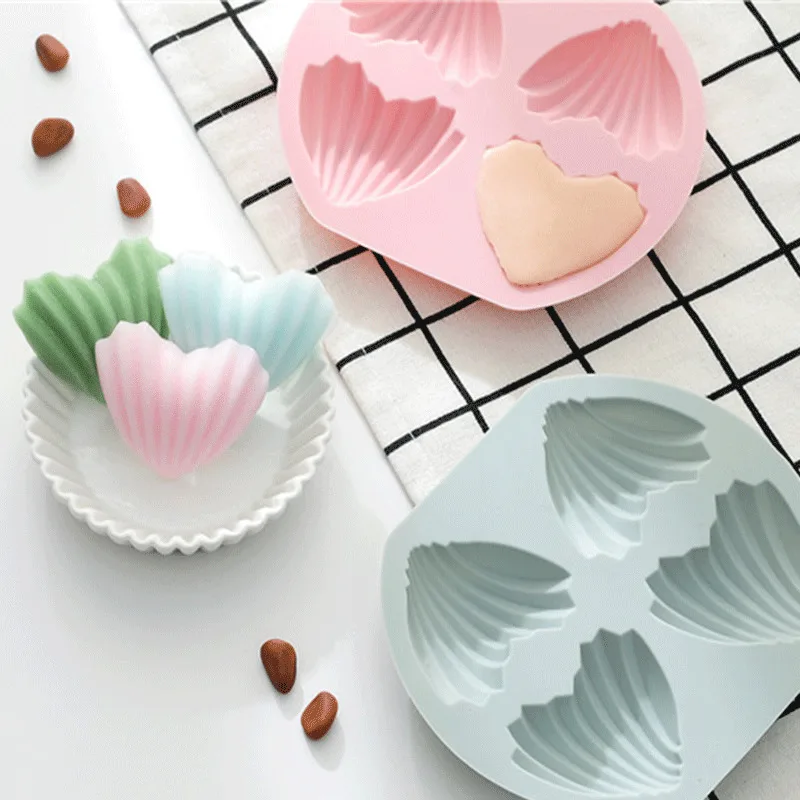 

Silicone Mold Shell Shape Cake Mold Chocolate Fondant Moulds Cake Decorating Tools Baking Sugarcraft Pastry Madeleine Mold
