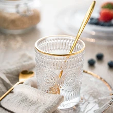 NEWYEARNEW, 1 шт., стеклянная чашка для молока, кружка, модные подарки на свадьбу, день рождения, стакан для мытья зубов, Кубок