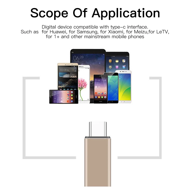 ! Переходник ACCEZZ Type C OTG USB папа к IPhone кабель мама для зарядки и передачи данных Huawei