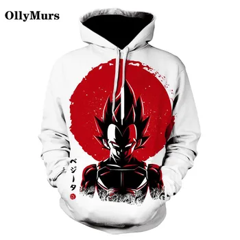 

2020 new 3D printed Japanese alphabet cartoon character hoodie cartoon multi-element hoodie spring and autumn thin pullover