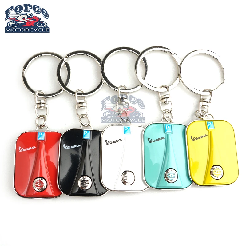 For Vespa GTS300 GTS 300 Accessories GTV LX PX LT Sprint Primavera 150 250 Motorcycle Key Ring Scooter Keychain