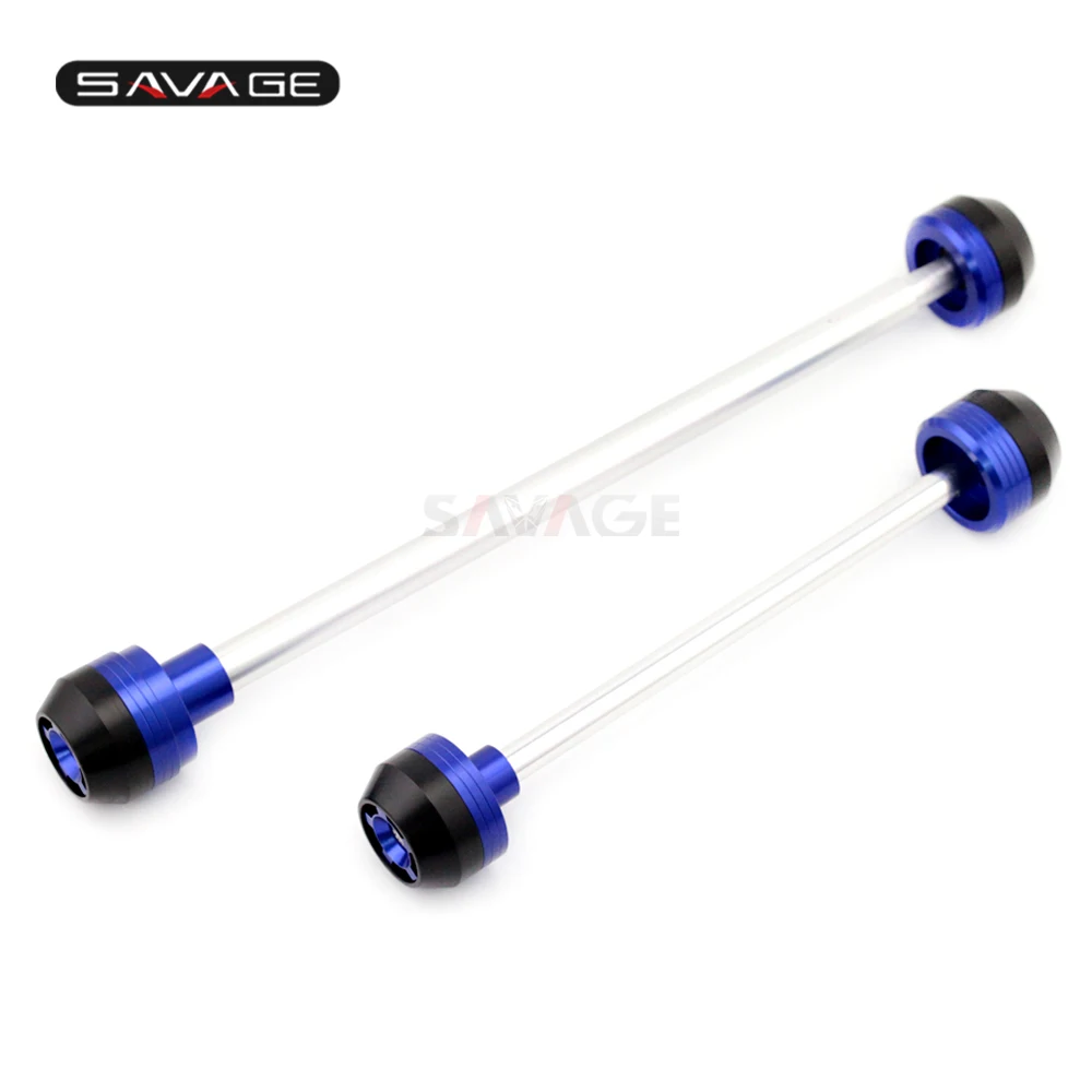 Front Rear Axle Fork Wheel Protector Sliders Falling Protection (46)