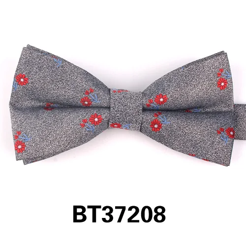 BT37208 Модный мужской галстук-бабочка, классический жаккардовый галстук-бабочка для мужчин, деловой Свадебный взрослый цветочный галстук-бабочка, костюм с бабочками, галстуки-бабочки - Цвет: BT37208