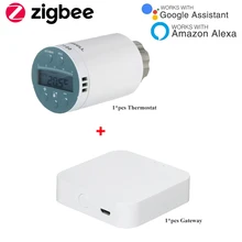SEA801-ZIGBEE Tuya Thermostat Controller Heating Accurate TRV Smart Termostato Radiator Valve Programmable Remote Controller