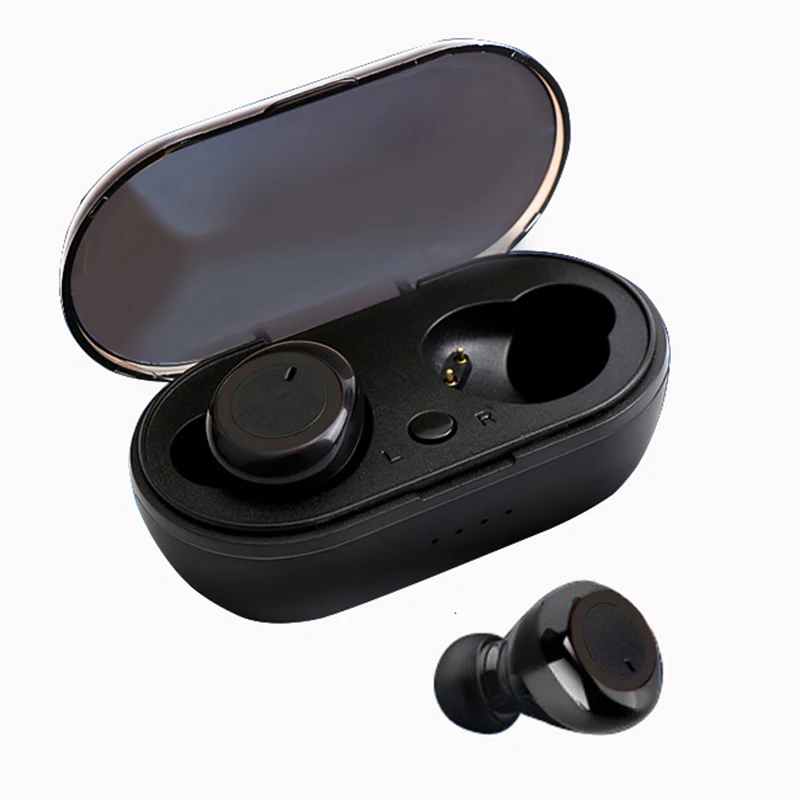 

y50 Bluetooth headset touch tws sports outdoor wireless headset 5.0 with charging compartmbent Built-in noise reduction chip