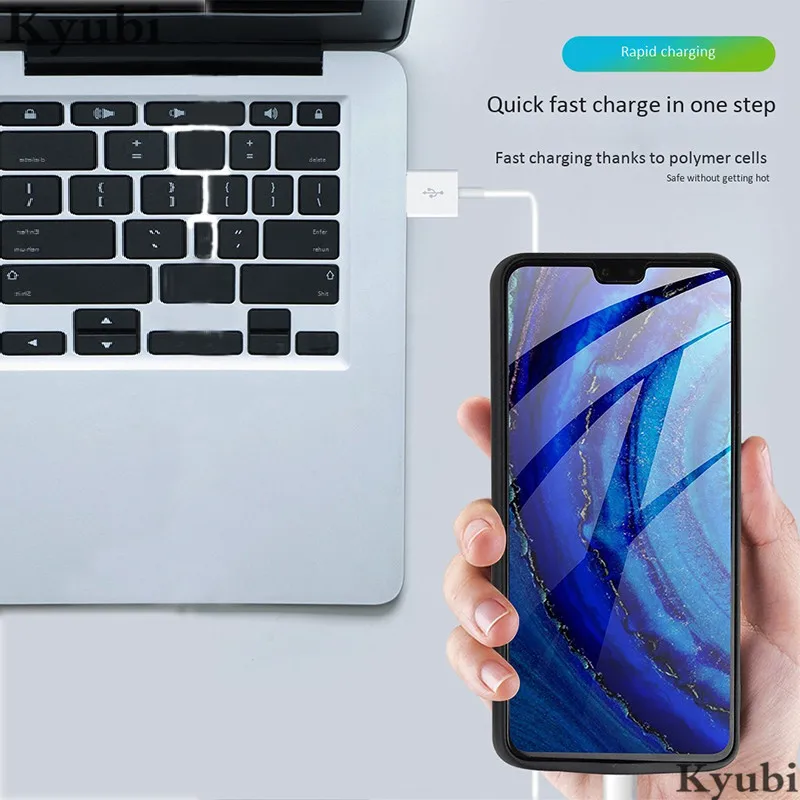5000 мАч чехол для зарядного устройства для huawei mate 30 Pro внешняя Портативная подставка держатель беспроводной зарядный чехол для huawei mate 30