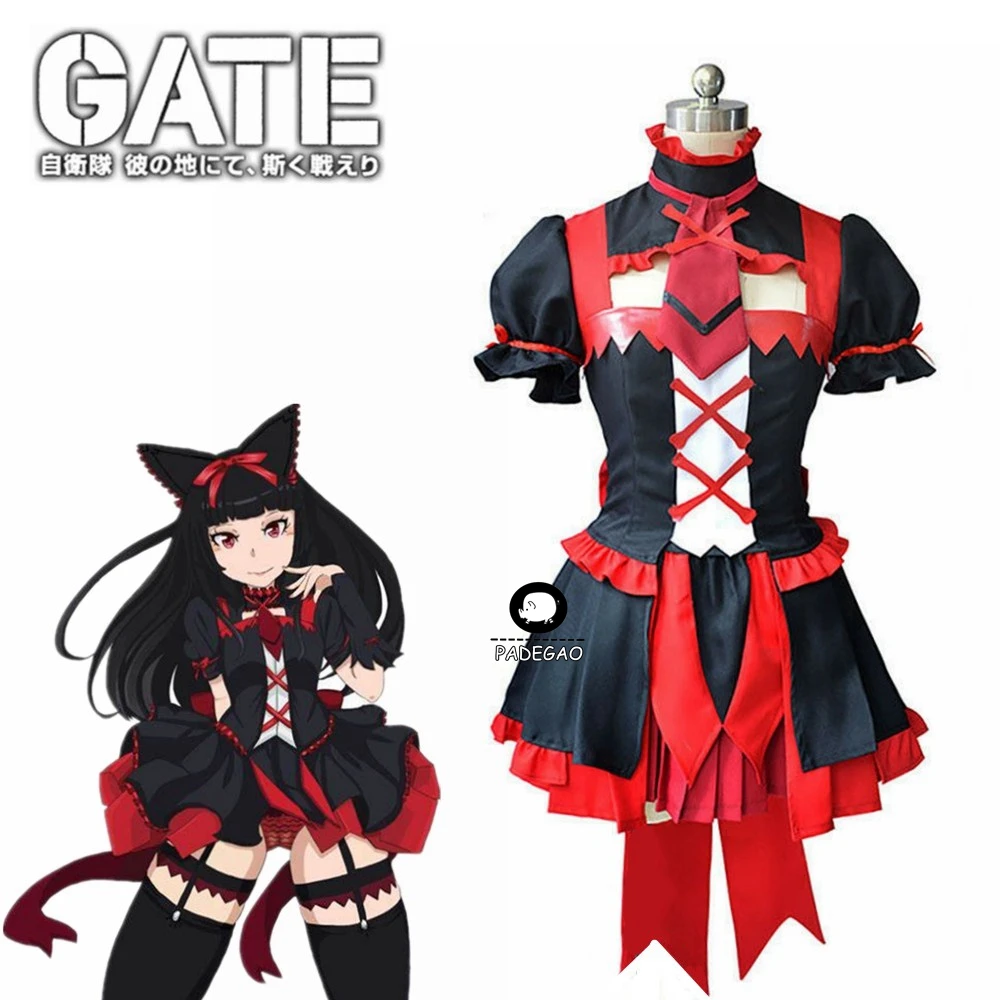 Padegao Gate Rory Mercury Fancy Dress Short Sleeve Tops Skirt Padegao Gate Rory Mercury Fancy Dress Short Sleeve Tops Skirt