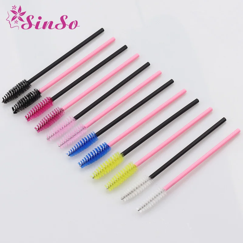 

SinSo New Disposable Eyelash Brushes Makeup Brushes Set Mascara Applicator Wand 1/50ocs Cosmetics Brush Eye Lashes Makeup Tools
