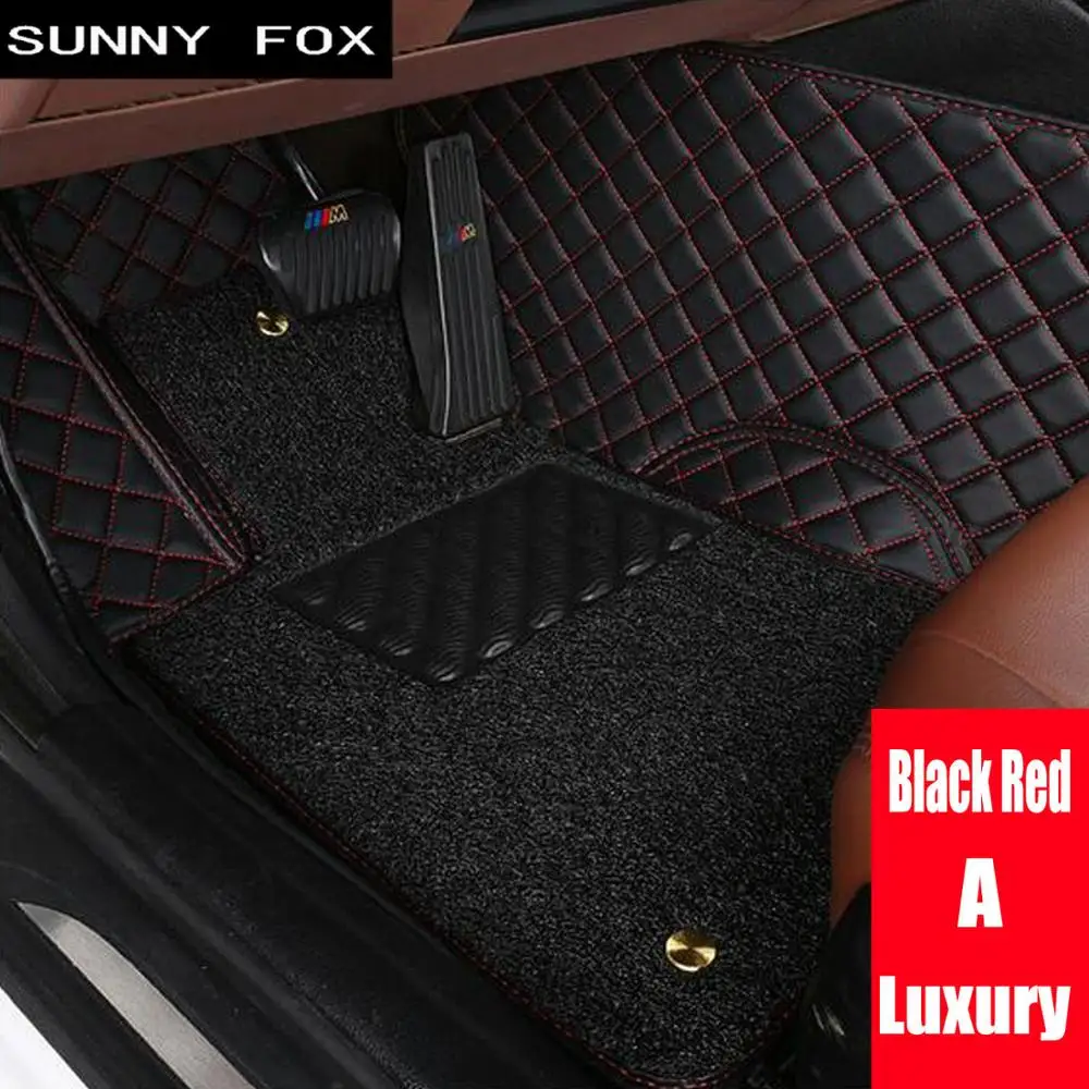 

Car floor mats for Porsche Cayenne SUV 911 Cayman Macan Panamera 5D car styling heavy duty carpet floor liner
