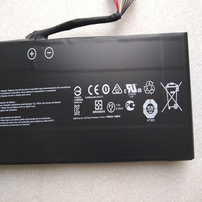 Bateria do Portátil para Ms14a1 Ms-14a3 Ms-14a3 Msi Gs40 Gs43 Gs43vr 7re 6qe 055xcn 006xcn 009xth 6re 045cn 002uk Terrans Force s4 Bty-m47 - Imagem 2